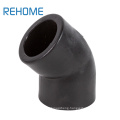 Rehome Reducing Union Black HDPE Plastic Pipe Fitting Standard Plastic for Supply Water